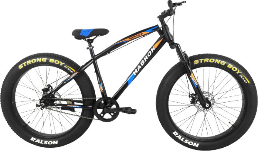 habrok bikes FATBIKE SINGLE SPEED 27.5 T Fat Tyre Cycle Price in India Buy habrok bikes FATBIKE SINGLE SPEED 27.5 T Fat Tyre Cycle online at Flipkart