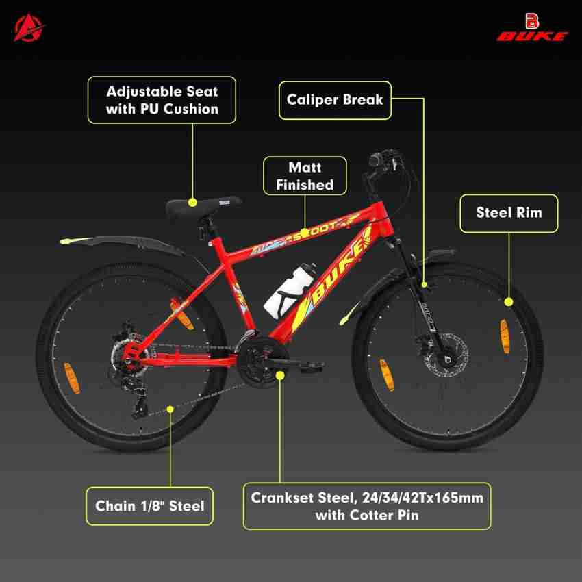 AVON Buke scoot Multi Speed Shimano for boys 26 T Hybrid Cycle City Bike Price in India Buy AVON Buke scoot Multi Speed Shimano for boys 26 T Hybrid Cycle City Bike online