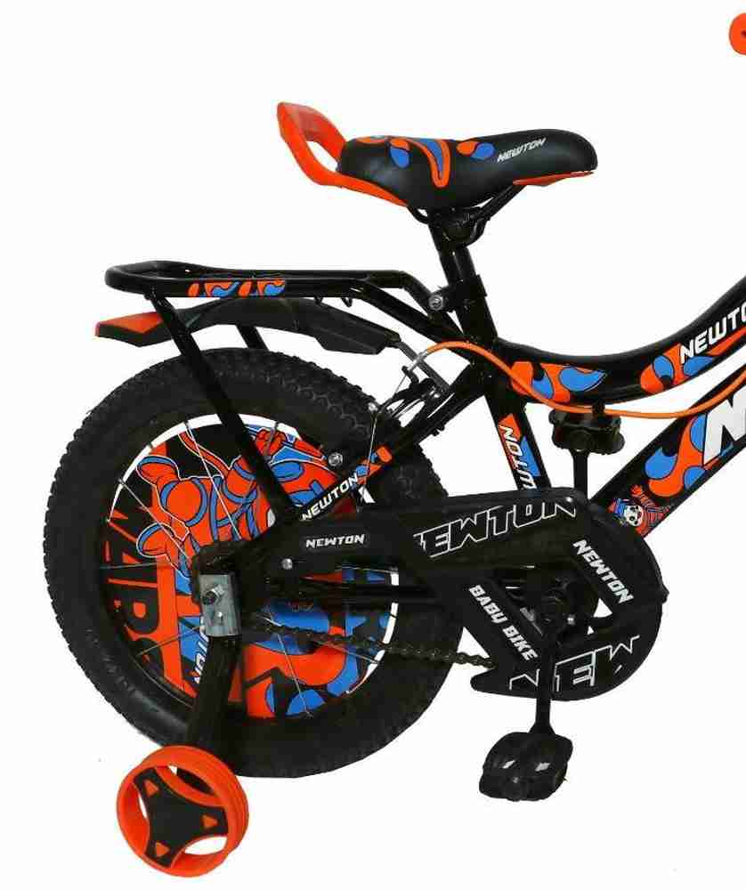 Newton Kids Cycle 16T with Training Wheels Sigle Speed with Basket