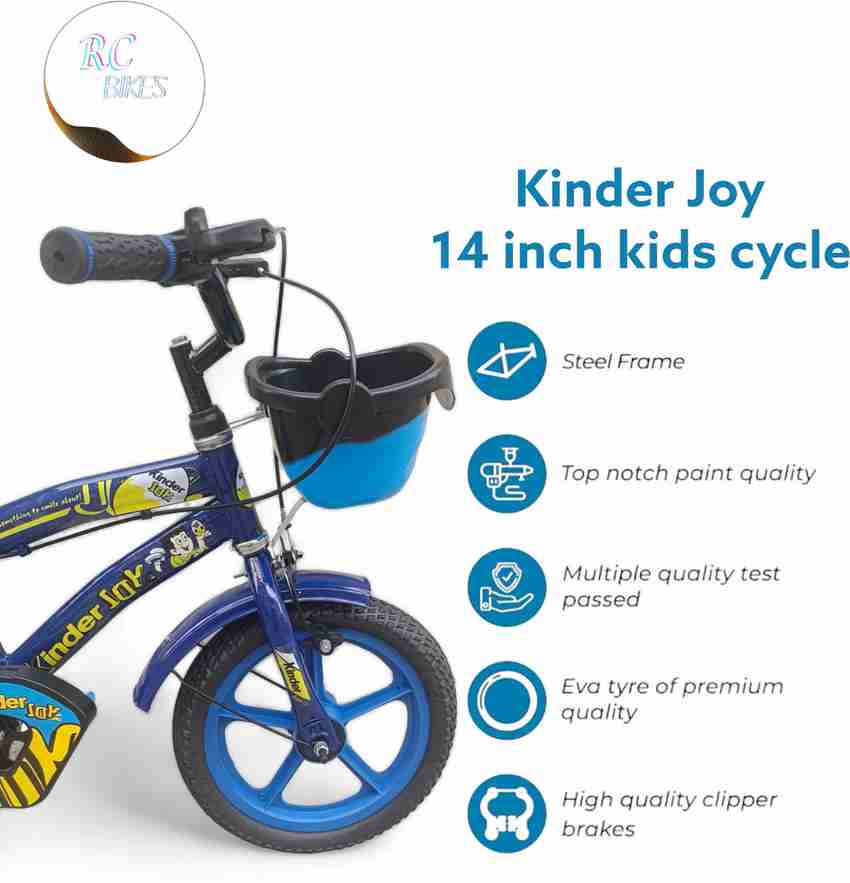 Rachnacycle KINDER JOY 14T BMX ROAD CYCLE FOR 2 4 YEAR KIDS Blue