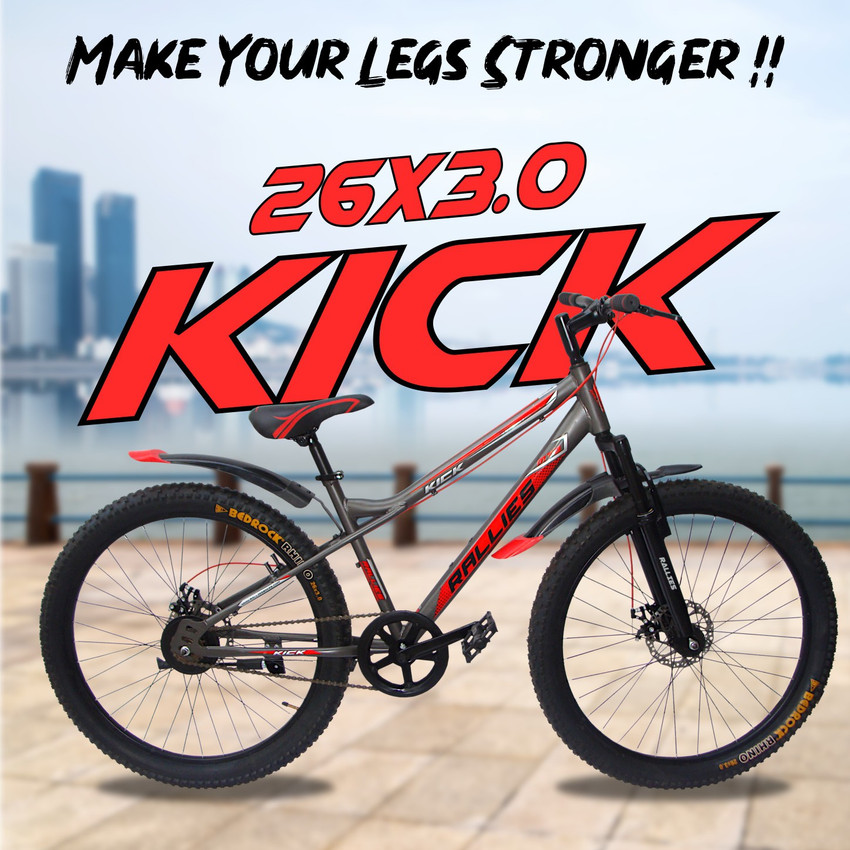 rallies 26X3.0 KICK SPORTS SS DUAL DISC 26 T Fat Tyre Cycle Price