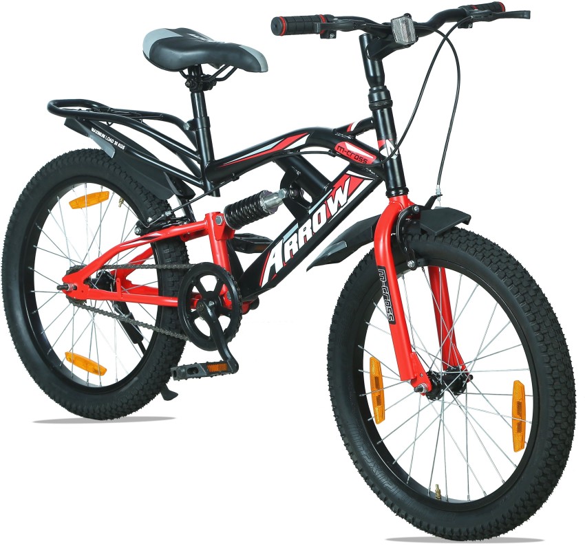 MODERN ARROW 20T kids cycle with suspension inbuilt carrier 5 8