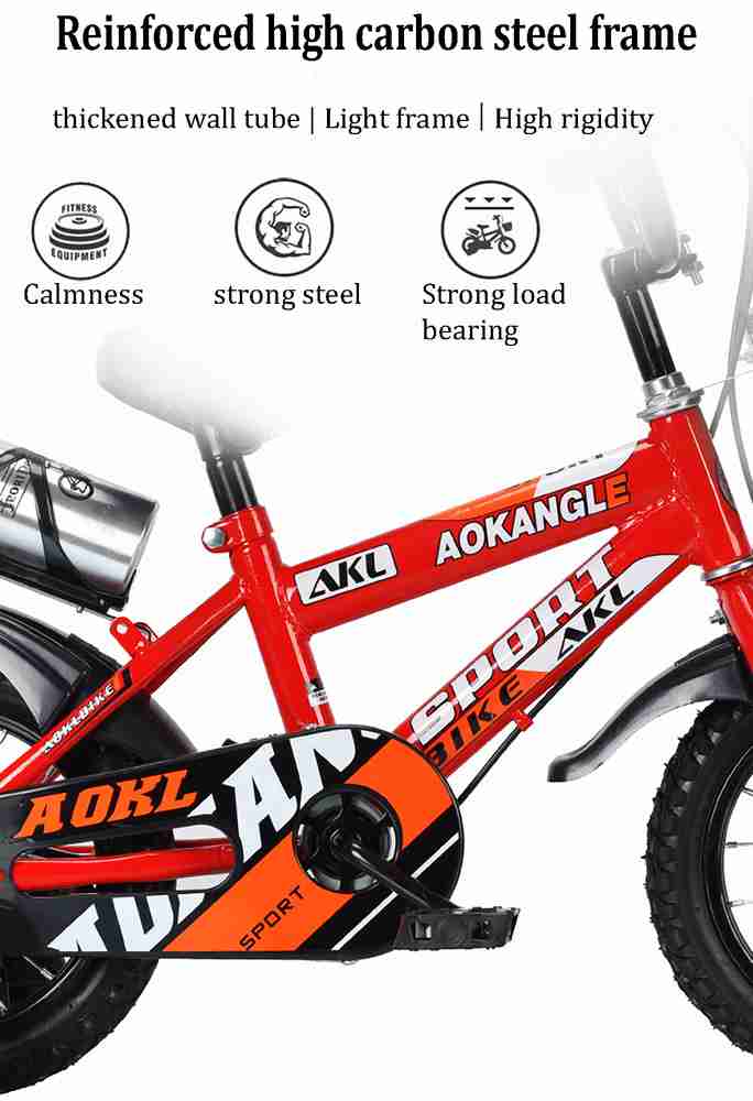 Boys bike discount with handle
