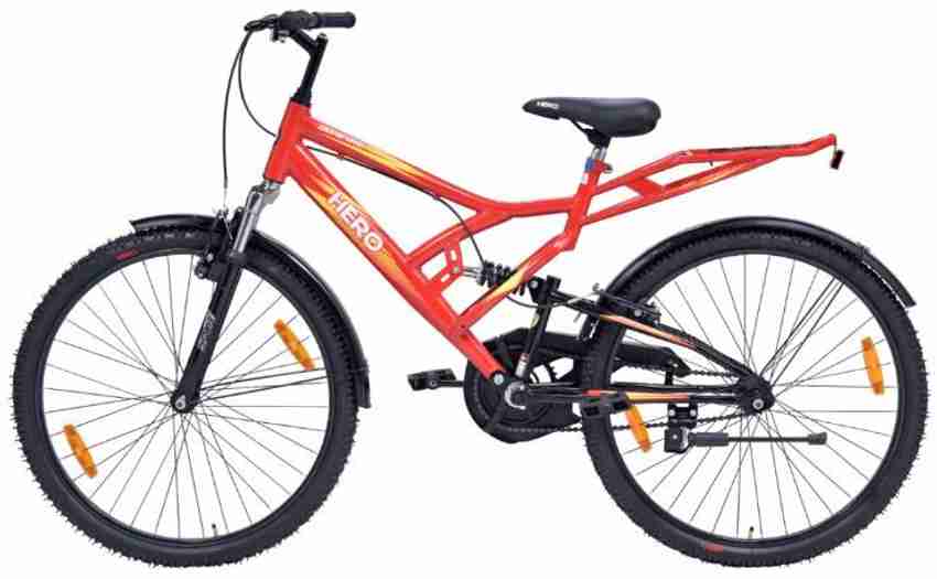 HERO Bonfire IBC Dual SUSPENSION Power Brakes Wheel Size 26 T