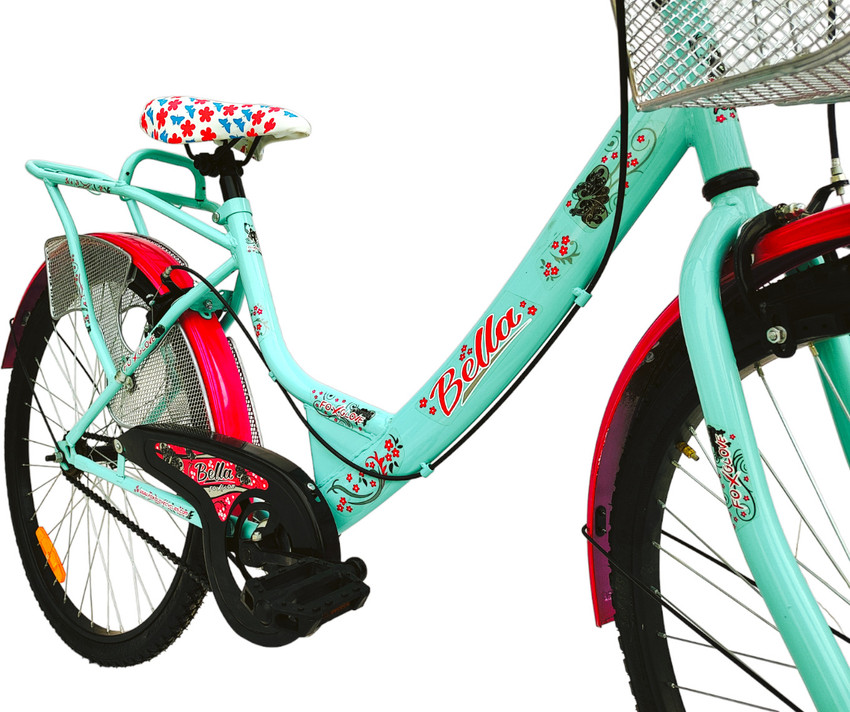FOXGLOVE BELLA 24 INCH LADY BICYCLE AQUA GREEN FOR AGE 7 PLUS YRS