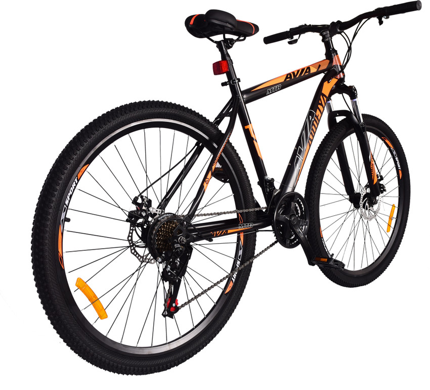 havit cycles AVIA 29 Inch Gear MTB bicycle Blk Orange 29 T