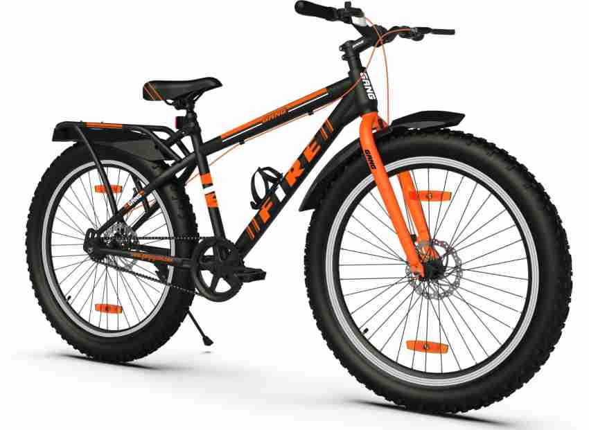 GANG FIRE Non Suspension Dual Disc Brake with IBC 26 T Fat Tyre Cycle