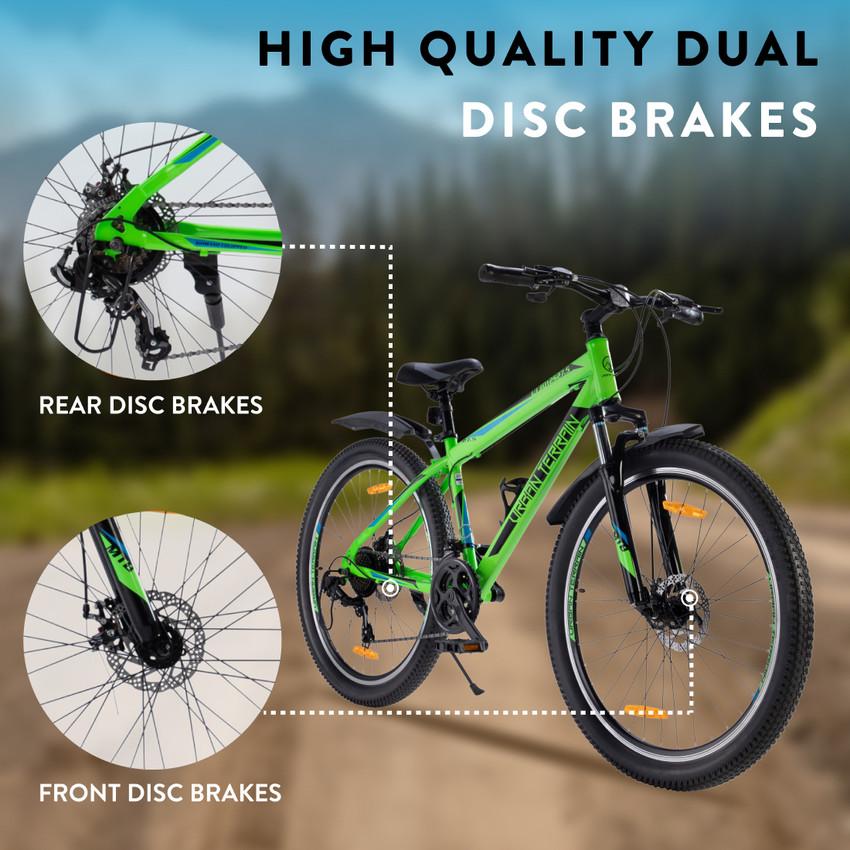 Mtb cycle with gear and disc brake 2025