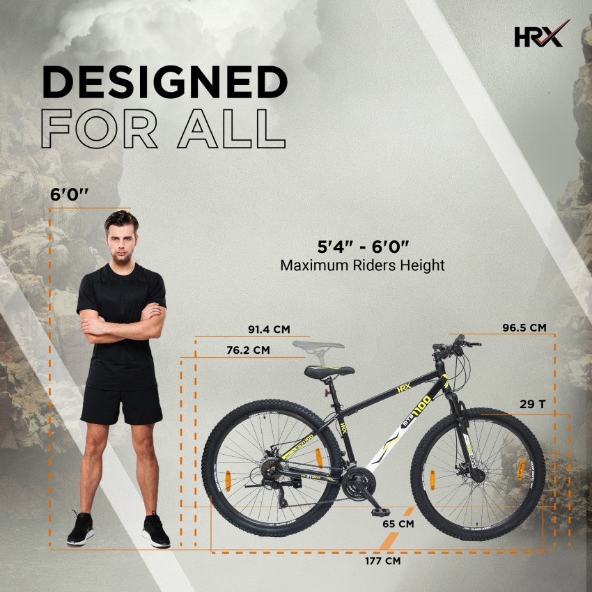 HRX XTRM MTB 1100 29 T Mountain Cycle Price in India Buy HRX