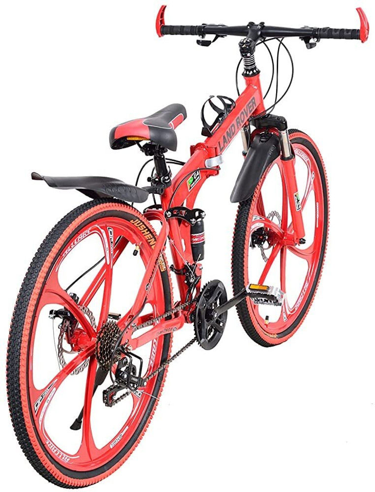 NURAKSH Landrover Dark Orange 26 T Folding Bikes Folding Cycle Price in India Buy NURAKSH Landrover Dark Orange 26 T Folding Bikes Folding Cycle online at Flipkart