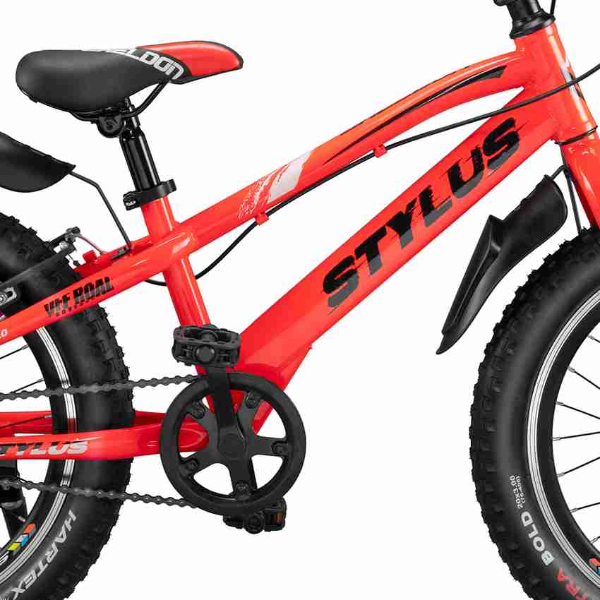 Sheldon Stylus Cycle for Kids with Front Disc Red 20 T Mountain