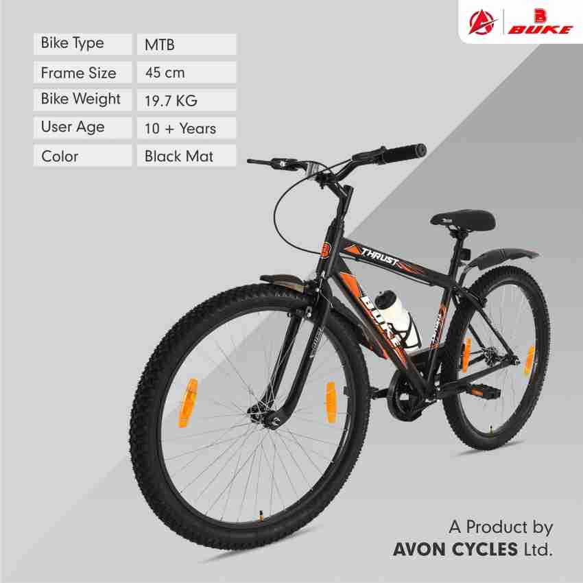 AVON Buke Thrust MTB bicycle 17.5 Frame Hybrid Cycle City Bike 26