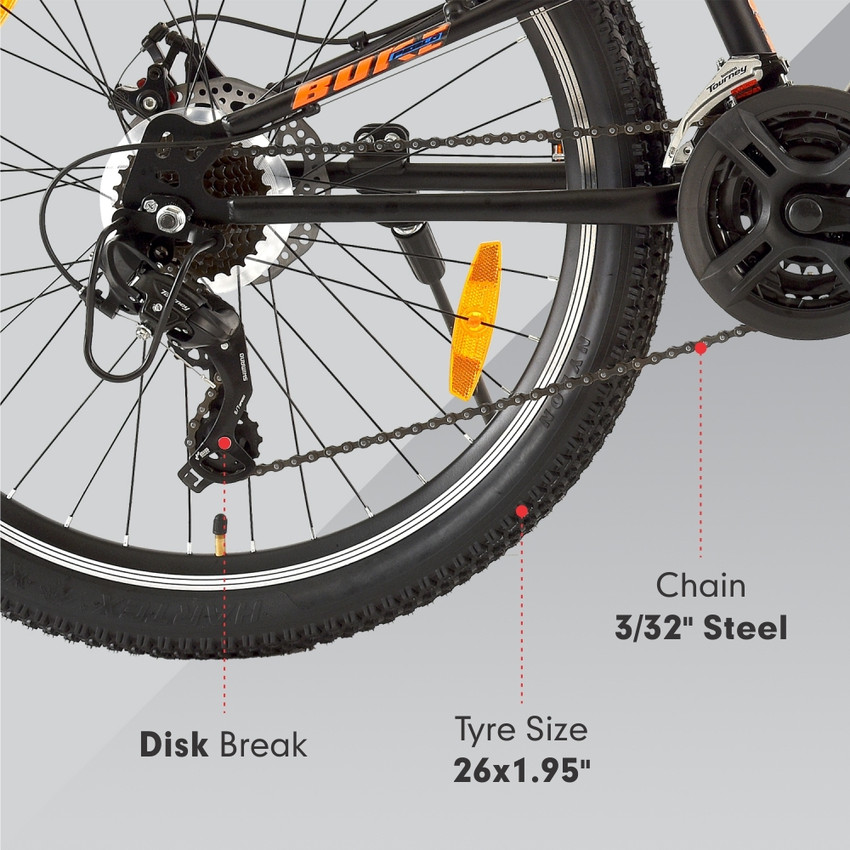 AVON Buke Pablo26T MTB 26Inche Wheel Size 18Inch Steel Frame