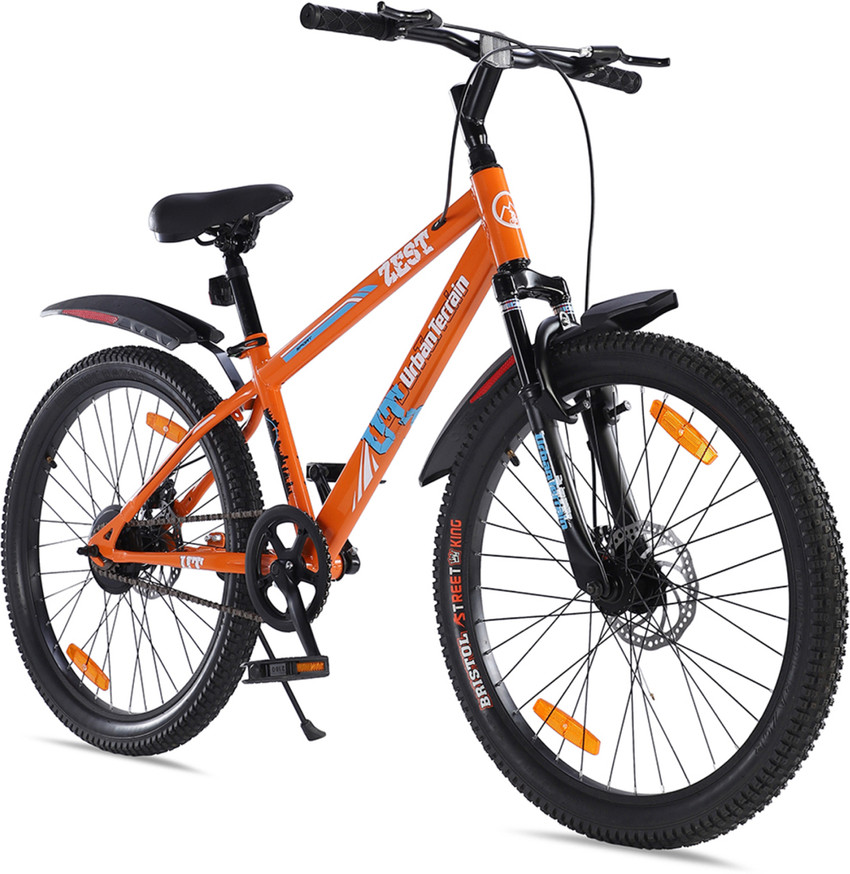 Urban Terrain ZEST Cycles Steel Frame MTB Bike for Men With Dual Disc Brake 24 T Road Cycle Price in India Buy Urban Terrain ZEST Cycles Steel Frame MTB Bike for