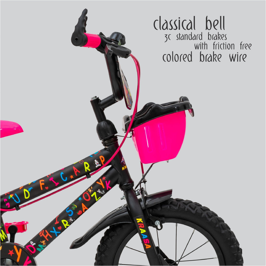 Kraasa Kids Cycles For Boys Girls 3 To 5 Years Semi Assembled