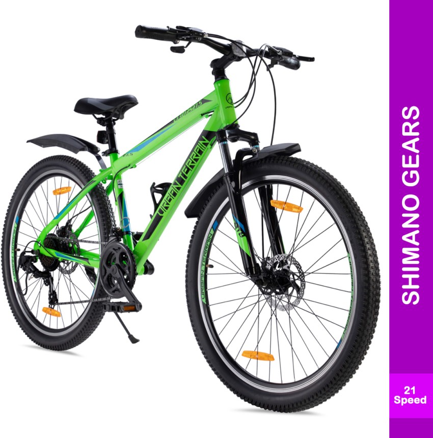 Urban Terrain UT3012S27.5 Steel MTB with 21 Shimano Gear and Installation  Services 27.5 T Mountain Cycle Price in India - Buy Urban Terrain  UT3012S27.5 Steel MTB with 21 Shimano Gear and Installation