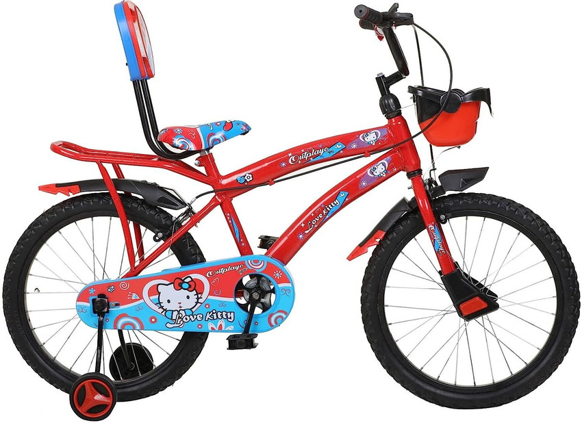 Junior Kid LK20 Red 0006 20 Inches Kids Cycle for 7 to 10 Years of
