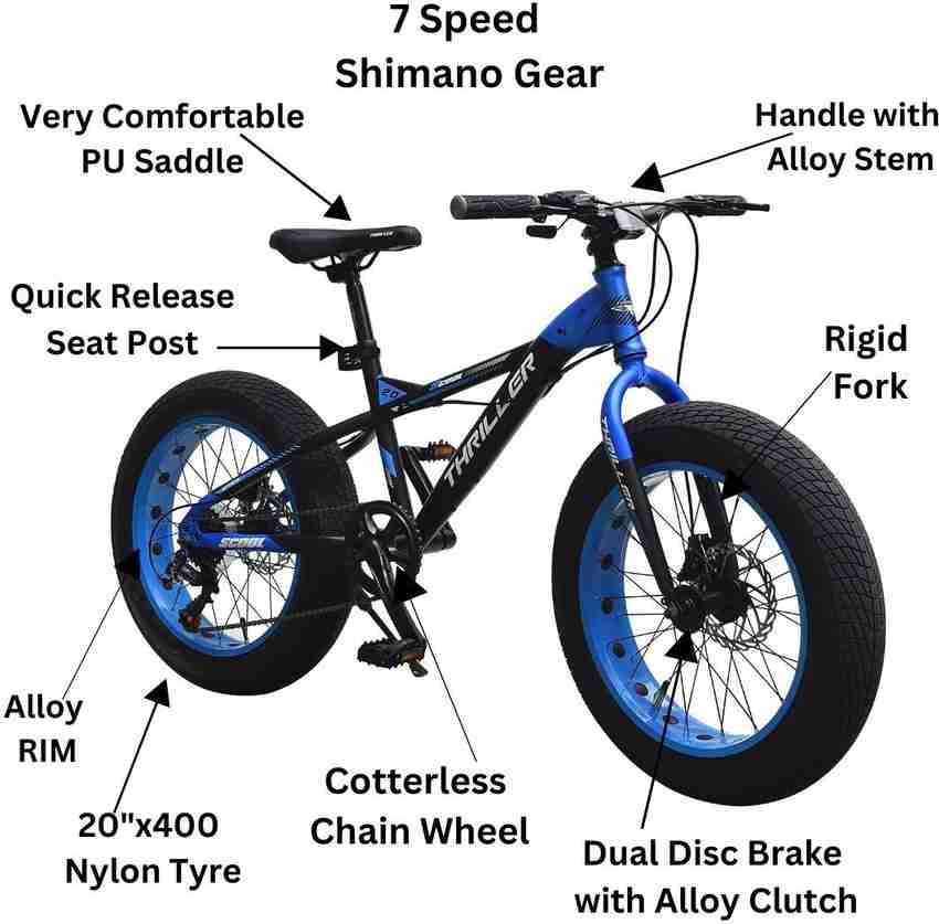 Thriller crossover fat bike hotsell