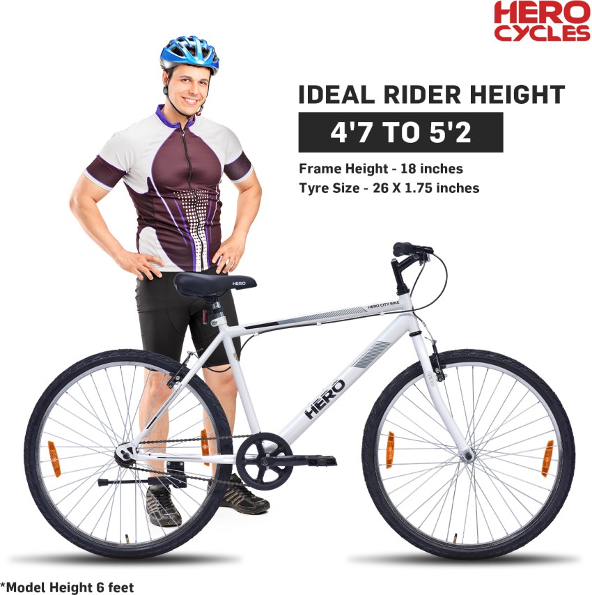 Hero Sprint Hybrid City Bike 26 T Hybrid Cycle City Bike Price in India Buy Hero Sprint Hybrid City Bike 26 T Hybrid Cycle City Bike online at Flipkart