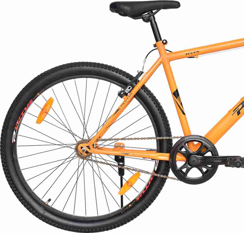 Orange store hybrid bike