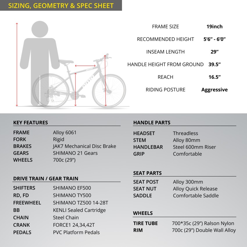 Specialized 19 2025 inch frame size