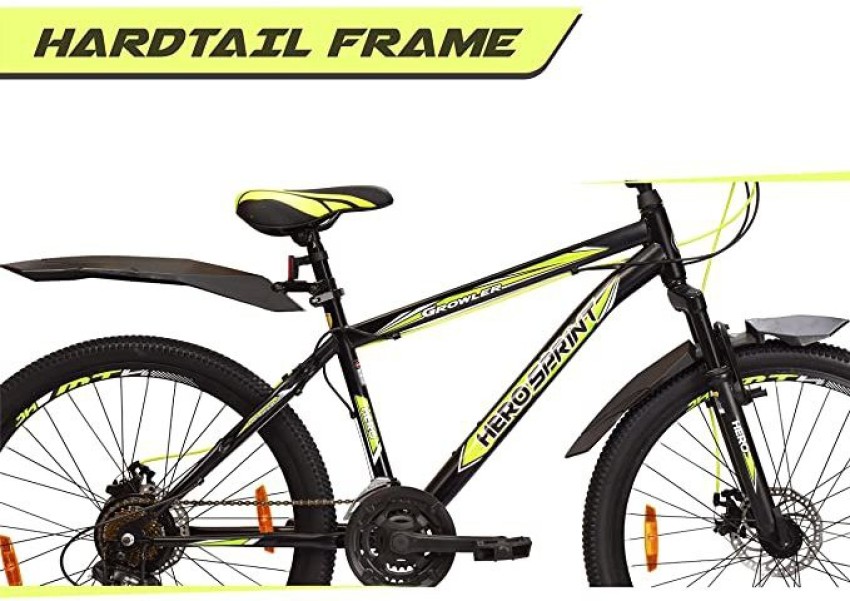 Hero sprint 26t discount 21 speed mountain bike