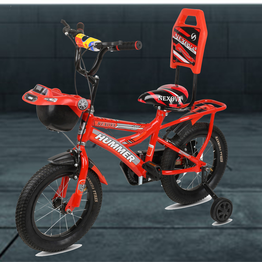 xaipro plus 14T STYLE HUMMER BICYCLE EXTRA HEAVY DUTY MODEL RED COLOUR 08 14 T BMX Cycle