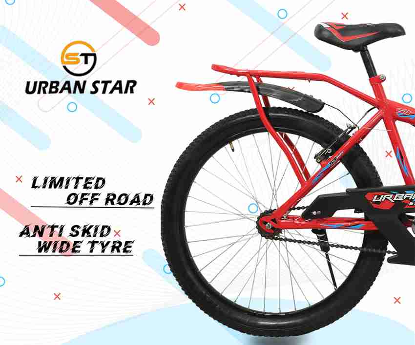 Urban Star 24T BENZO FOR 11 18 YEARS AGE ROAD CYCLE SINGLE SPEED