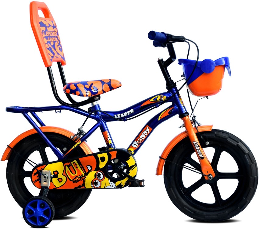 LEADER BUDDY 14T KIDS CYCLE WITH TRAINING WHEELS SEMI ASSEMBLED AGE GROUP 2 5 YEARS 14 T Road Cycle Price in India Buy LEADER BUDDY 14T KIDS CYCLE WITH TRAINING WHEELS SEMI ASSEMBLED