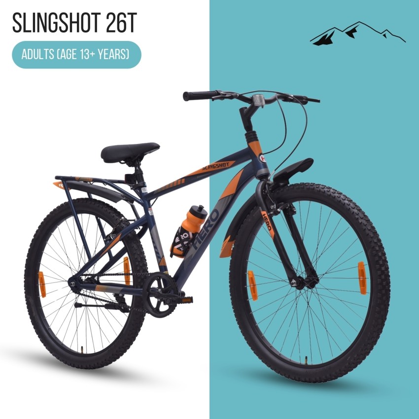 HERO Slingshot 26 T Mountain Cycle Price in India Buy HERO Slingshot 26 T Mountain Cycle online at Flipkart