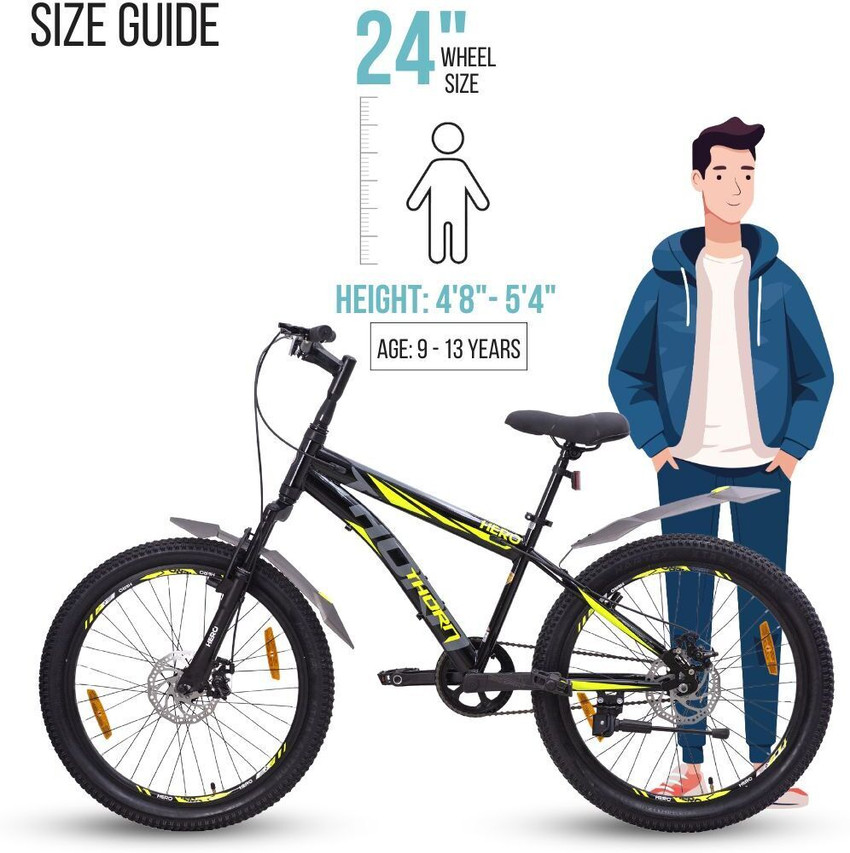 HERO Thorn 24 T Mountain Cycle Price in India Buy HERO Thorn 24 T Mountain Cycle online at Flipkart