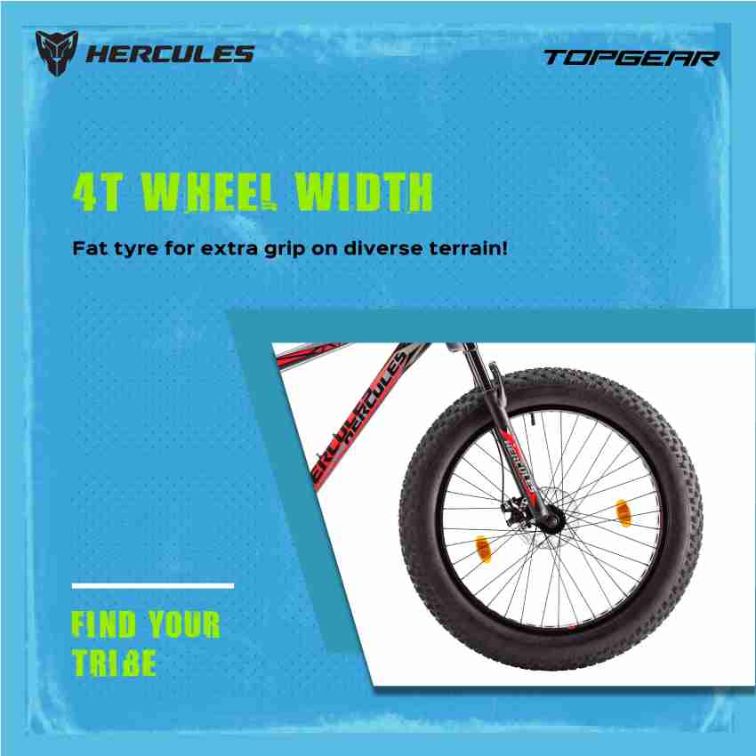 Hercules cycle best sale big tyre