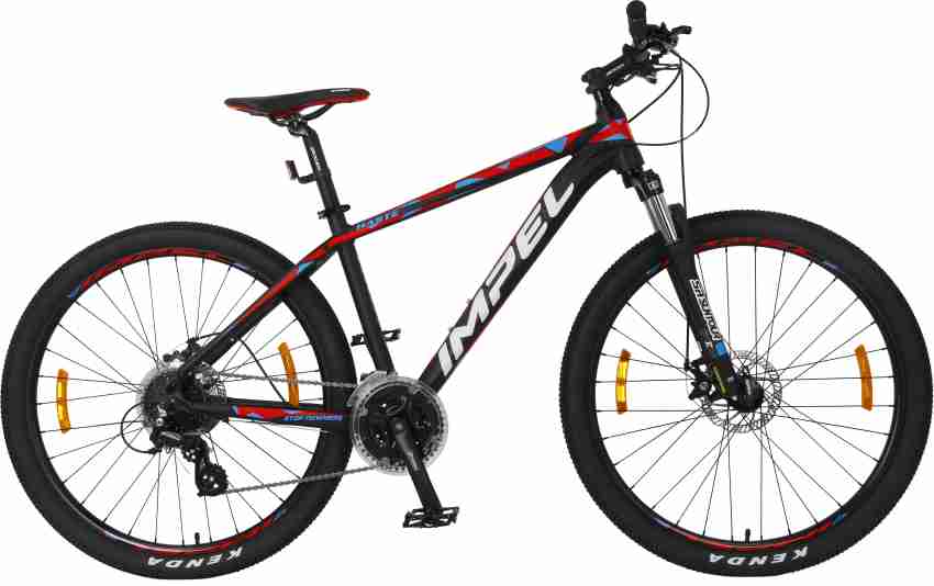 Red 24 inch online mountain bike