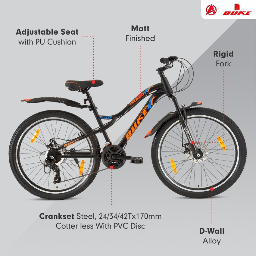 18 inch deals hybrid bike