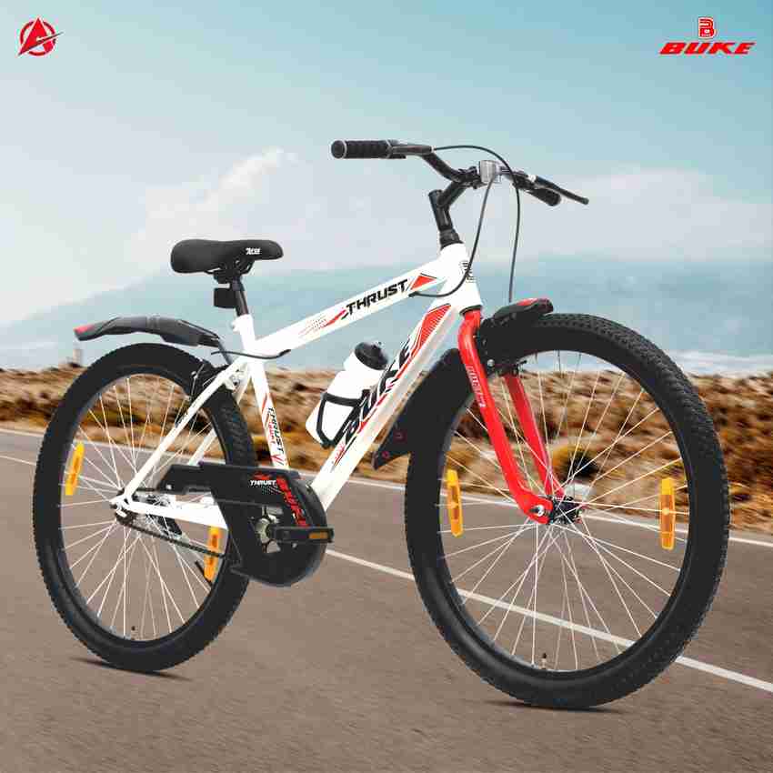 Avon Cycles BUKE Thrust 26T Mountain Bicycle Bike Single Speed for Men Ideal for 10 Years 24 T Mountain Cycle Price in India Buy Avon Cycles BUKE Thrust 26T Mountain Bicycle Bike