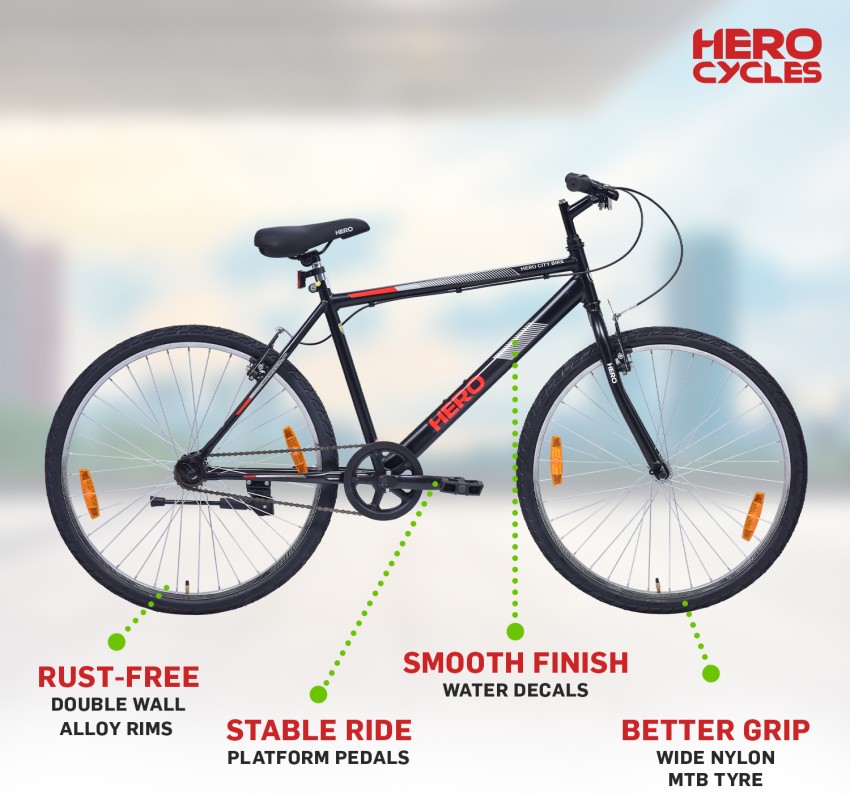 26 inch hot sale hybrid bike