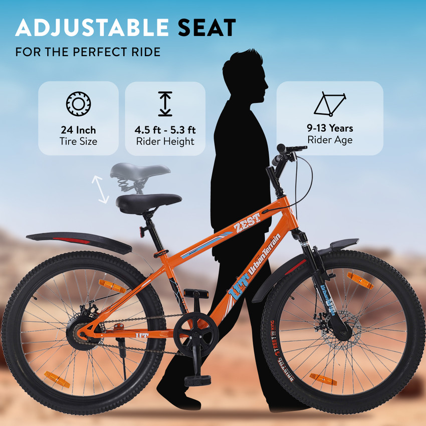 Urban Terrain by Cult ZEST Cycles Steel Frame MTB Bike for Men With Dual Disc Brake 24 T Road Cycle Price in India Buy Urban Terrain by Cult ZEST Cycles Steel