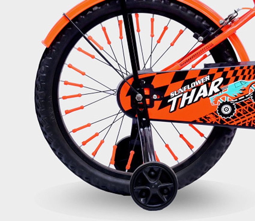 Sunflower Thar 20T x 2.40 Tubeless Tyre Kids Cycle for Age 5 to 10 Years 20 T Road Cycle Price in India Buy Sunflower Thar 20T x 2.40 Tubeless Tyre Kids