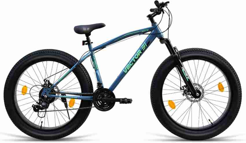 NHL Jaguar Fat Bike with 21 Gears Multi Speed, Fat tyre Cycle with
