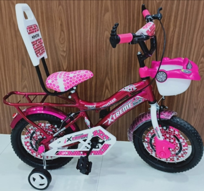 Momstar Xtreme 14 inches kids cycle inbuilt carrier superior