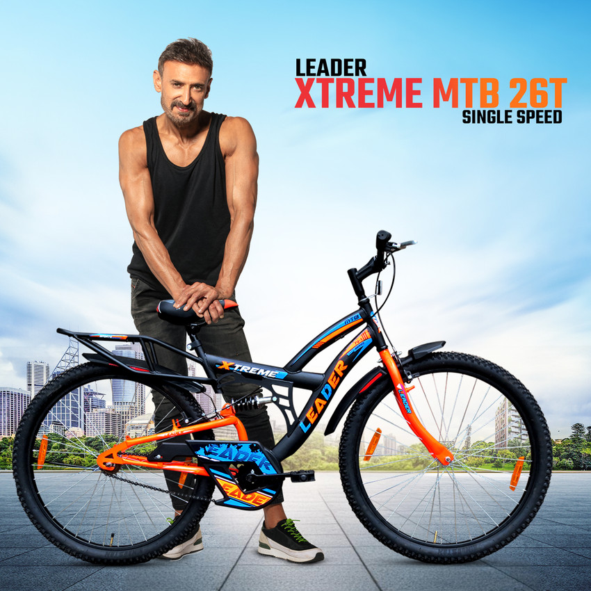 LEADER XTREME REAR SUSPENSION FOR MTB RIDER 26 T Mountain Cycle Price in India Buy LEADER XTREME REAR SUSPENSION FOR MTB RIDER 26 T Mountain Cycle online at Flipkart