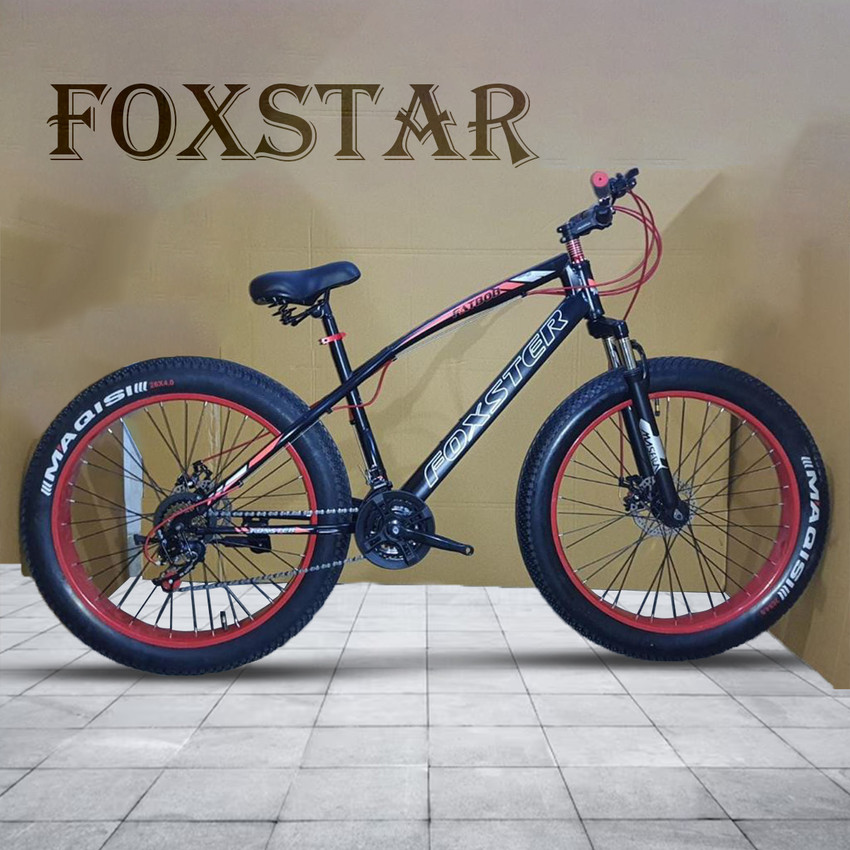 Jk Trading Foxstar Fat Tire Red Color Cycle 26 T Fat Tyre Cycle Price in India Buy Jk Trading Foxstar Fat Tire Red Color Cycle 26 T Fat Tyre Cycle online