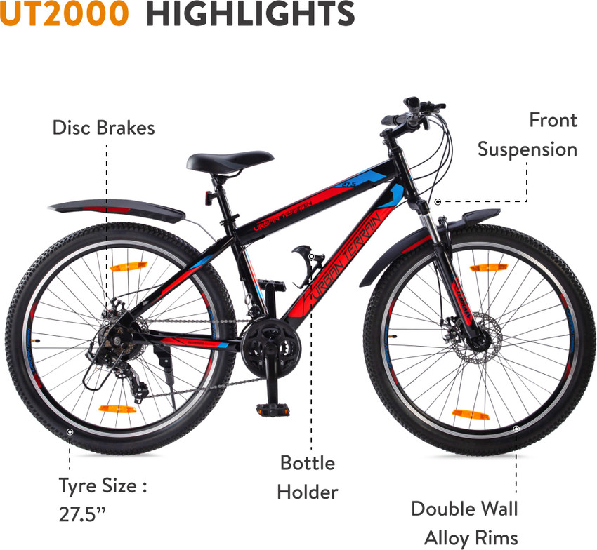 Urban terrain ut2000 mtb 27.5 t mountain cycle deals