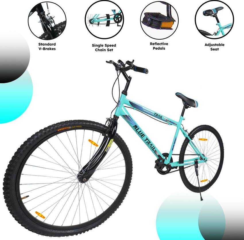 Little Olive Blue Trail 26T Cycle for Boys Girls 26 T Road Cycle