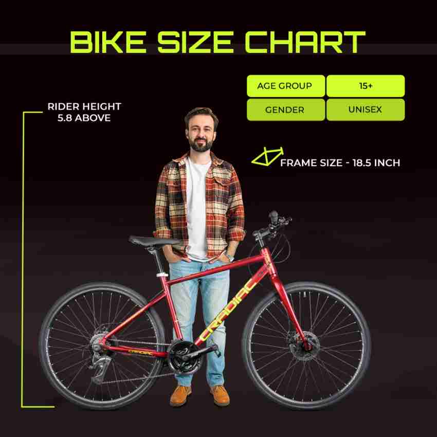 700c discount size chart