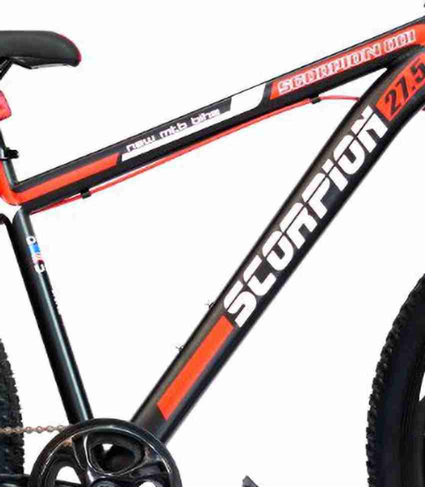 Scorpion SCOBLRD01 27.5 T Road Cycle Price in India Buy Scorpion SCOBLRD01 27.5 T Road Cycle online at Flipkart