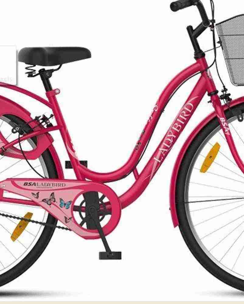 BSA LADYBIRD SOFIA PINK 26 T Girls Cycle Womens Cycle Price in