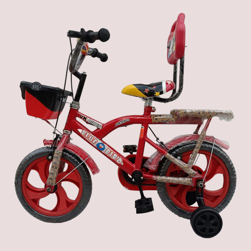 ROXX CART BICYCLE 14 T ROCKY SMILY RED FOR 2 TO 4 YEAR KIDS BABY 14 T BMX Cycle