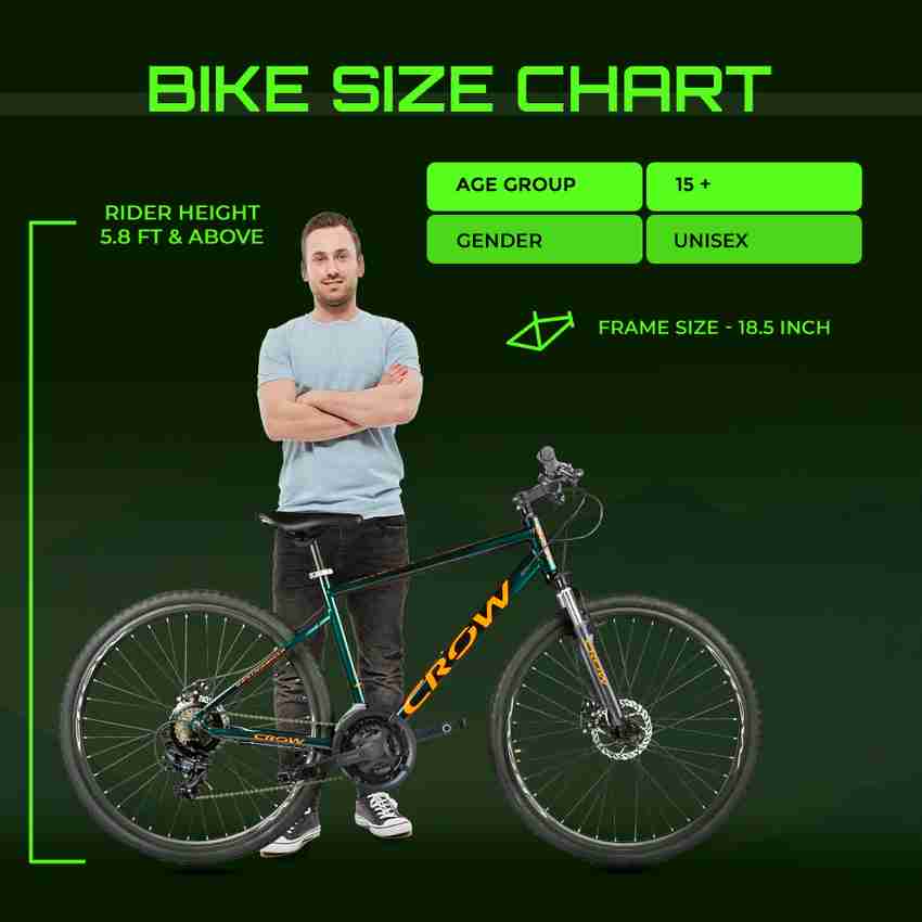 Trek 18.5 frame size online