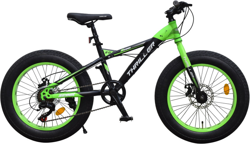Thriller SCOOL 85 Pre Assembled 20 x400 Rigid Fork Fully Alloy FAT BIKE for KIDS 26 T Mountain Cycle Price in India Buy Thriller SCOOL 85 Pre Assembled 20 x400 Rigid Fork Fully Alloy FAT BIKE for KIDS...